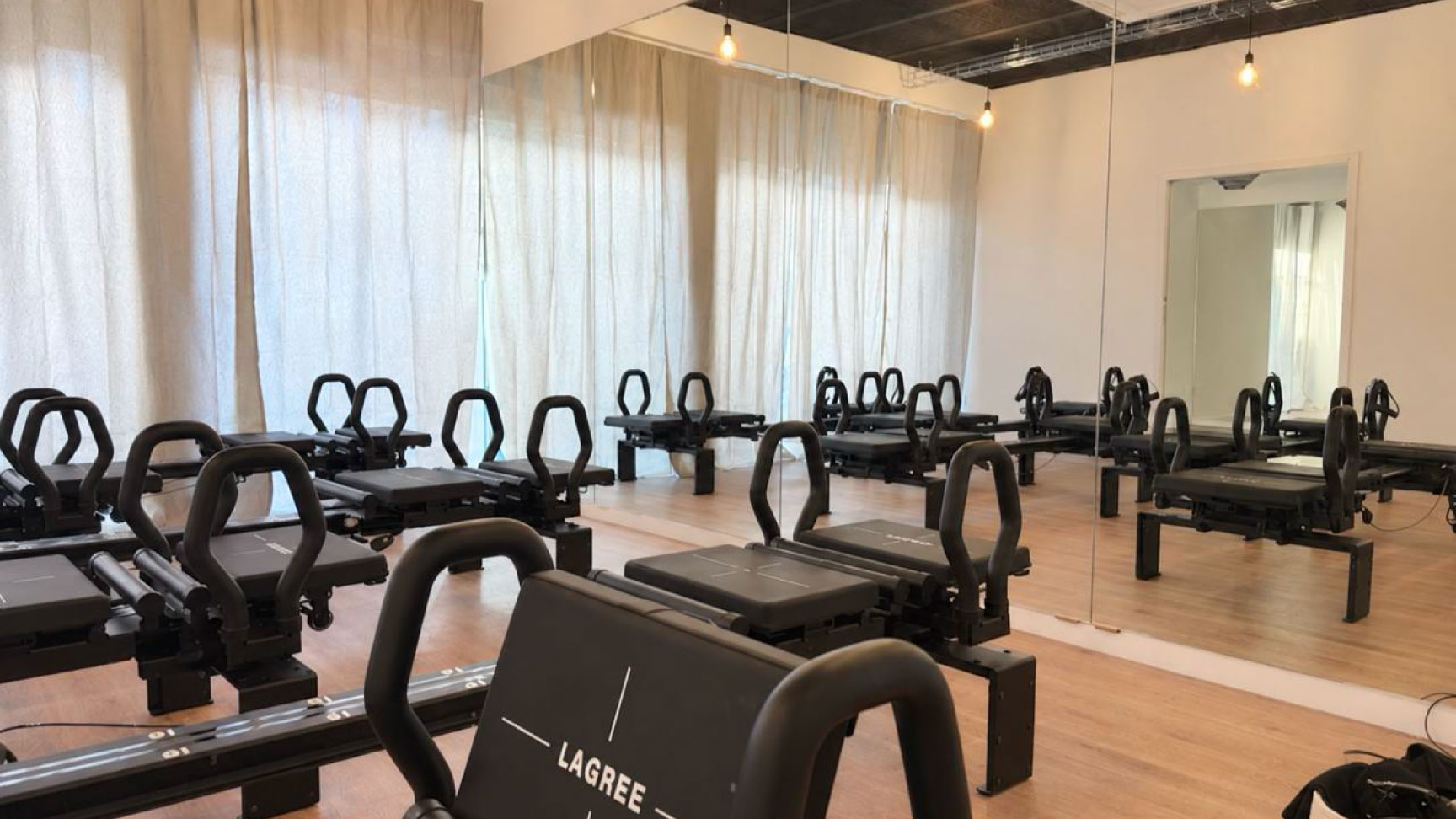 La salle Lagree du studio InfinityCore de Plan-de-Cuques