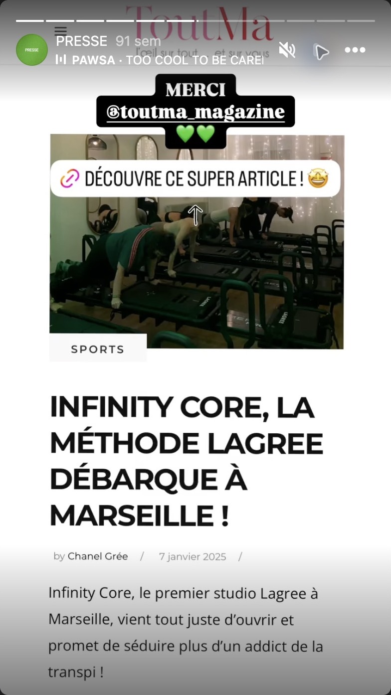 Coupure Toutma consacrée à InfinityCore